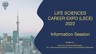 Life Sciences Career Expo 2022 Info Session