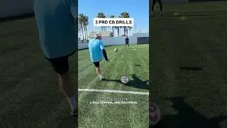 3 Center Back Drills for Pro Soccer Players #soccer