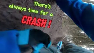 Big CRASHES happen on BEGINNER trails too