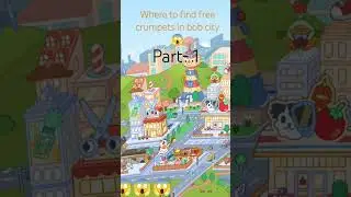 where to find free crumpets in bob city 😱😱 pt- 1 toca boca #crumpets #toca #free# free crumpets