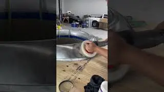 Final Polish of the Citation inlet for the bar!