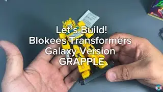 Blokees Transformers GRAPPLE galaxy version