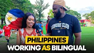 Being a Call Center Employee in the Philippines as a Foreigner (Street Interview)