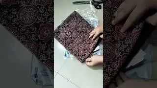 ajrakh dress material haul&hearts;️ #ajio #ajiohaul #ajrakh #shorts #indiepicks #unboxing #dressmaterial