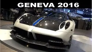 Geneva 2016 - Pagani Huayra BC and Huayra 'Pacchetto Tempesta'