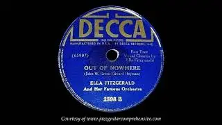 Ella Fitzgerald (1939) [OUT OF NOWHERE]