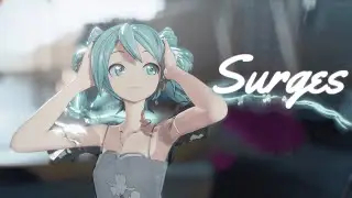 [MMD] Surges - YYB China Dress Hatsune Miku 하츠네 미쿠