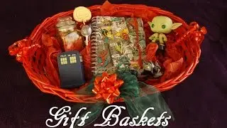 ASMR ART- Making Gift baskets