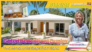 BEACHFRONT DUPLEX NEAR CABARETE &ndash; Gated Living With Income | Real Estate Solutions