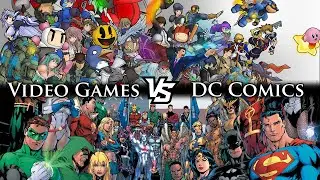 Video Games vs DC Comics | Battle Showdown