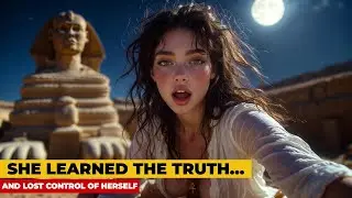 SHE TOUCHED THE SPHINX&hellip; and her body trembled with an ancient secret 12,000 years old.