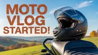 My First Moto Vlog 😍