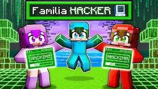 Adoptado por una FAMILIA de HACKERS en Minecraft!