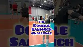 The Double Sandwich Volleyball Challenge Warm-Up