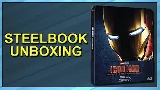 Iron Man Trilogy Blu-ray SteelBook Unboxing
