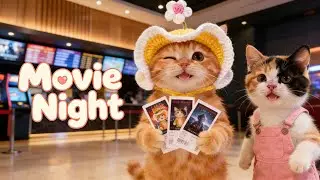 A Mom's Day Out! 🎥 Taking Kittens to the Movies #love  #cat
