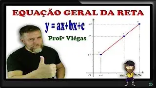 GEOMETRIA ANAL&Iacute;TICA - Equa&ccedil;&atilde;o Geral da Reta|Professor Vi&eacute;gas