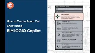Room Cut Sheet in Revit &ndash; Automate Callouts, Elevations, and Sheets with BIMLOGIQ Copilot