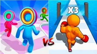 Level Up Runner (vs) Layer Man - ASMR Gameplay (Freeplay, Max Level) New Update