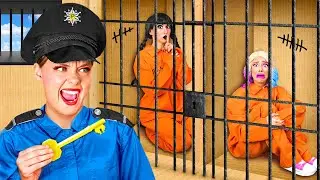 Побег из Картонной Тюрьмы с Уэнсдей Аддамс | Смешные Cитуации от BaRaDa Gold Challenge