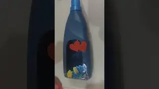 Empty comfort fabric conditioner bottle recycle model @msartsanctuary #craft #art #handmade