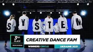 Creative Dance Fam | 3rd Place Team | Winner Circle | World of Dance Ukraine 2021 | #WODUA21