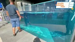 Acrylic swimming pool -- Life and Art