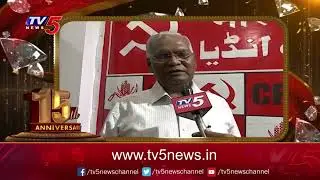 CPI leader D Raja Wishes to TV5 News Channel | TV5 News Digital