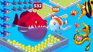 Fishdom 🐟 Monster Shark Extreme Attack 🔥 Fish Rescue from Monster Shark 🦈 Fishdom Ads Level 323
