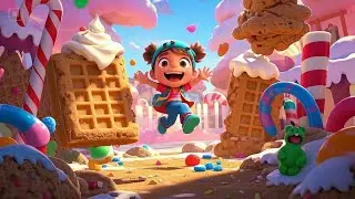 The Ice Cream Bridge Melts Away | Fun Sweet Treat Rhyme for Kids | Rhymes & Songs for Children