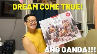 UNBOXING OUR FIRST-EVER CHRISTMAS VILLAGE | CHRISTMAS 2022 | SEAN DELA CRUZ
