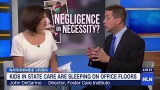 Foster Care Expert Dr. John DeGarmo discusses Foster Care Crisis on CNN HLN TV