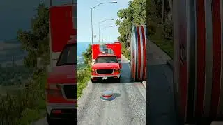 Sabse khatarnak car crush 😱😱 #shortfeed #shortviral #ytshorts #bus #car