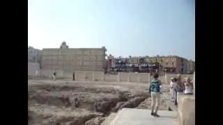 Pompeys Pillar at Alexandria, Egypt
