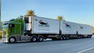 Collins Adelaide Road Train arriving at Wingfield Depo 