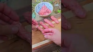 Cevapi (Grilled Serbian Sausage)