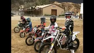 Insane motocross racing and ripping it up on the hover boards