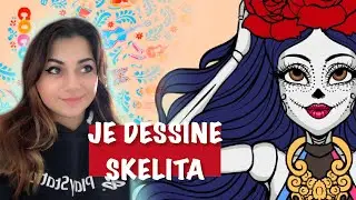 Skelita's coloring + Order Completed 😍