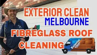 Commercial Fibreglass Roof Clean Warehouse - Exterior Clean Melbourne - Call us on 0416 484 644