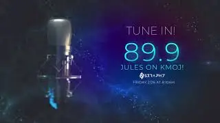 Jules on 89.9 KMOJ Twin Cities - Tune In 2/26 at 8:10am!!