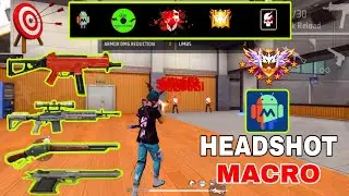 [OB49] Free Fire Android Macro Sensi Tutorial Macrodroid Settings Tutorial