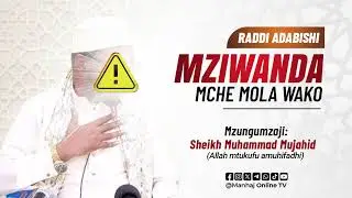 Ewe Mziwanda! Iko wapi Heshima kwa Wake wa Mtume ﷺ? Hakika Unastahiki Kutengwa mpaka Utakapotubu