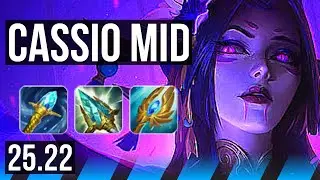 CASSIOPEIA vs ZED (MID) | 8/1/13 | EUW Master | 25.22