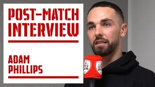 REACTION | A proud Adam Phillips after scoring against boyhood club Liverpool FC