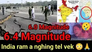 Tun mai khan Myanmar-ah Lirnghing rapthlak a thleng 😳🥲 Mizoram kan vannei tak zet 🙏( REACTION )