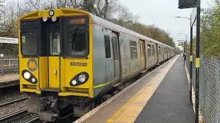 Merseyrail Services At: Bromborough Rake (26/11/2022)