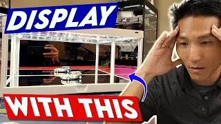 The Ultimate White 💡 Lightbox LED Display Setup for Collectibles
