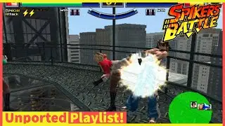 Beat Em Up Brawler! Spikers Battle! Sega's Arcade 3D Vs Fighting / Beat Em Up on NAOMI! Long Play