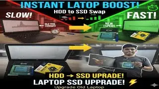 How to Upgrade HP Laptop HDD to SSD in 2025|How To  Install New SSD in HP Laptop| How To Install SSD