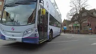 First Bus ADL Alexander Dennis Enviro400 SL14DFG 33861 St Johns A44, Worcester, England #buses